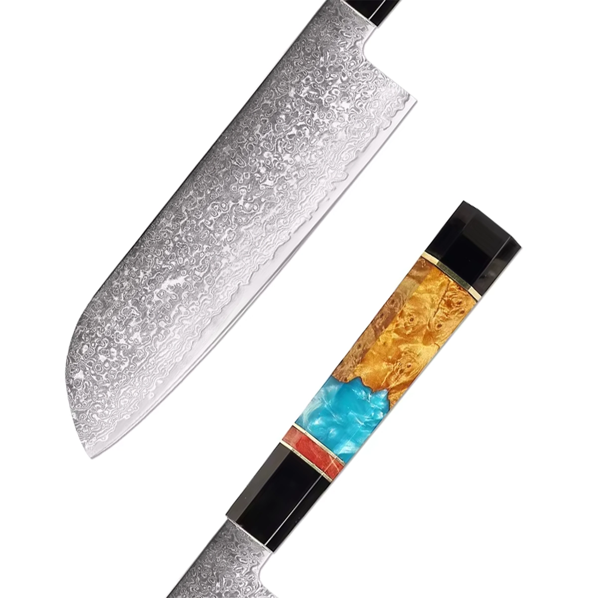 6 Piece VG10 Steel Knife Set Eco Friendly Chef’s Tools Gift