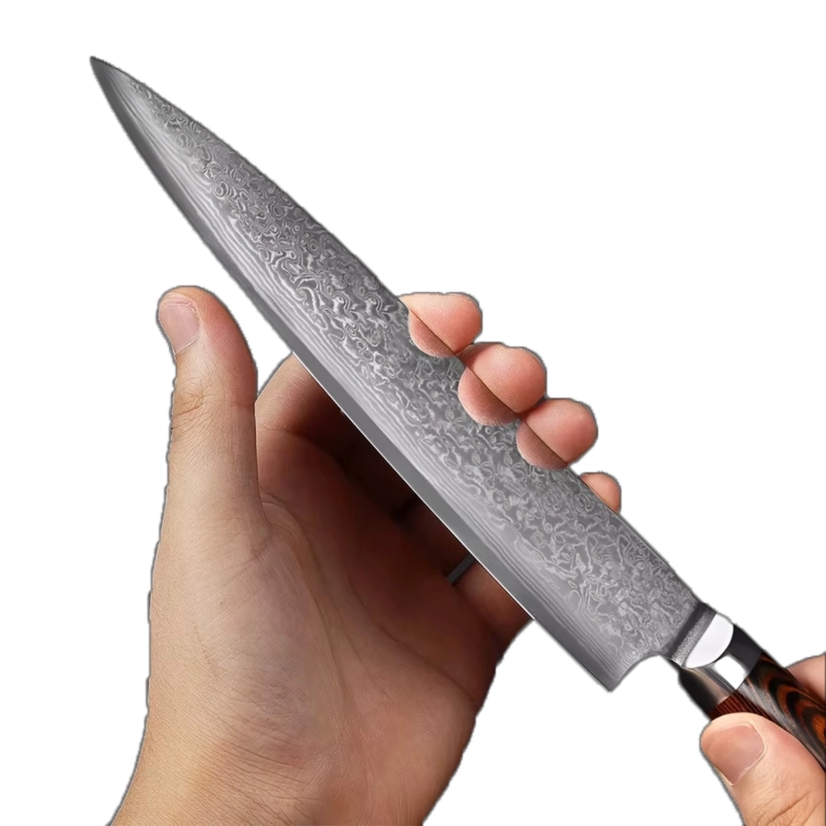 67 layer Damascus Steel Knife Set With Wood Handle