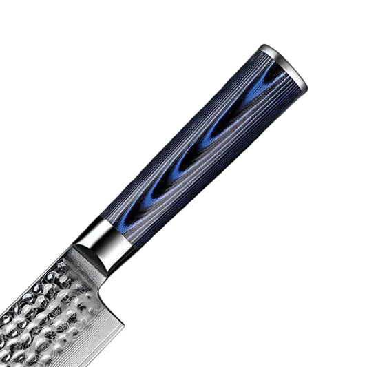 5 Piece Damascus Steel Knife Set Professional Kitchen Knives