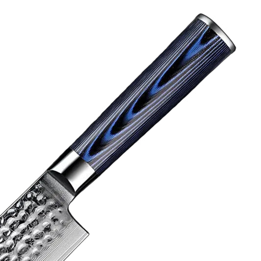 5 Piece Damascus Steel Knife Set Professional Kitchen Knives