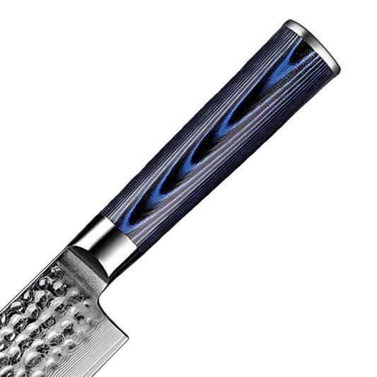 5 Piece Damascus Steel Knife Set Professional Kitchen Knives