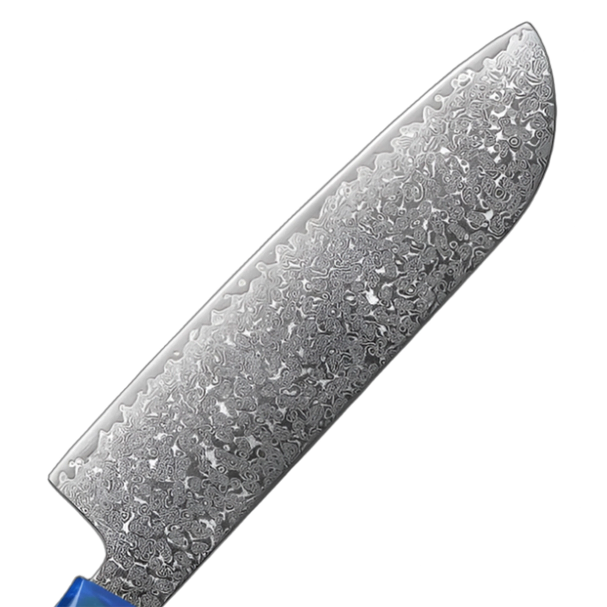 Pro VG10 Damascus Knives Set With Sandalwood And Resin Handle
