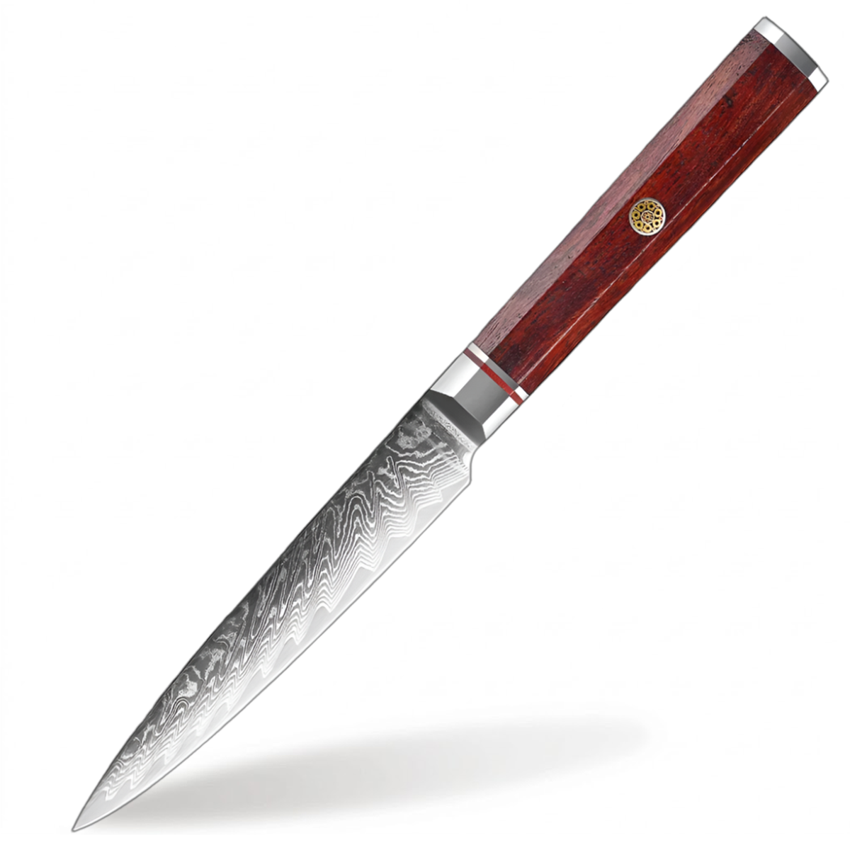 5 Inch Utility Knife with Rosewood Handle