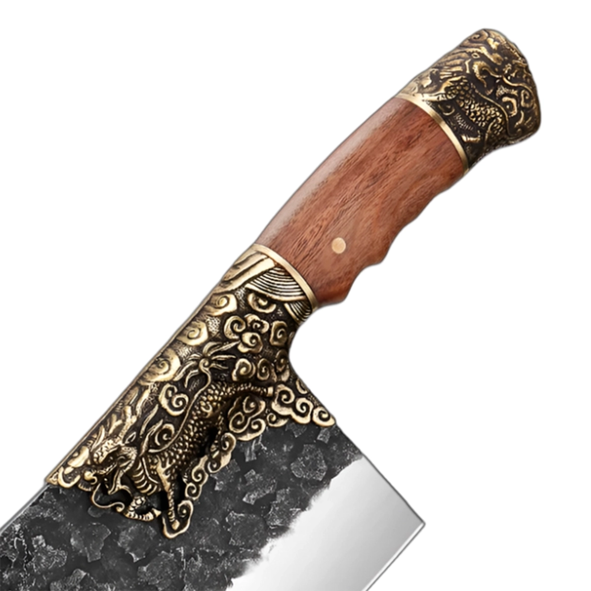 8 Inch Handmade Forged High Carbon Steel Butcher Knife