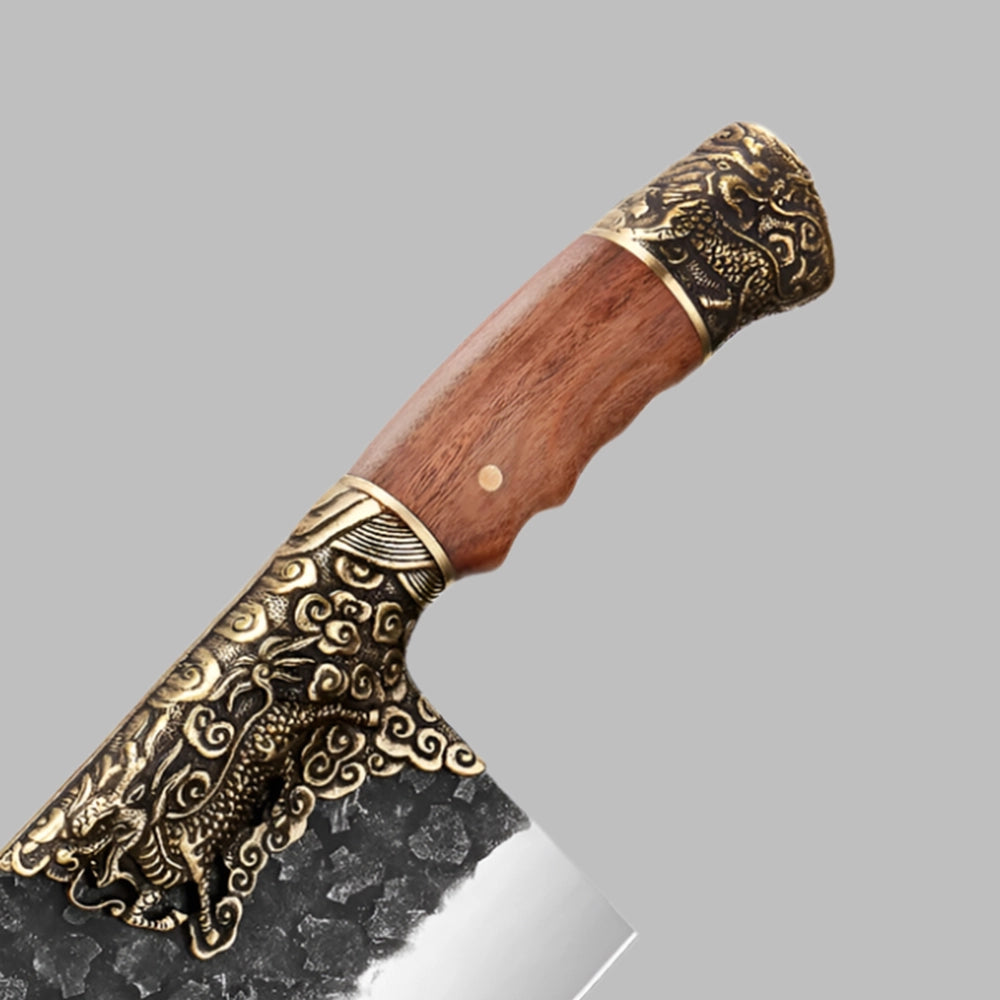 8 Inch Handmade Forged High Carbon Steel Butcher Knife