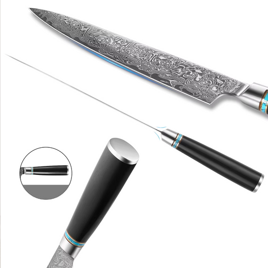 Premium VG10 Forged Damascus Kitchen Knives Set