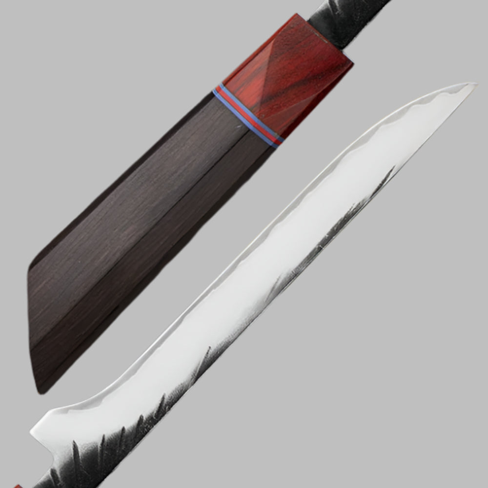 6 Inch Boning Knife Three Layer Composite Steel with Ebony Handle