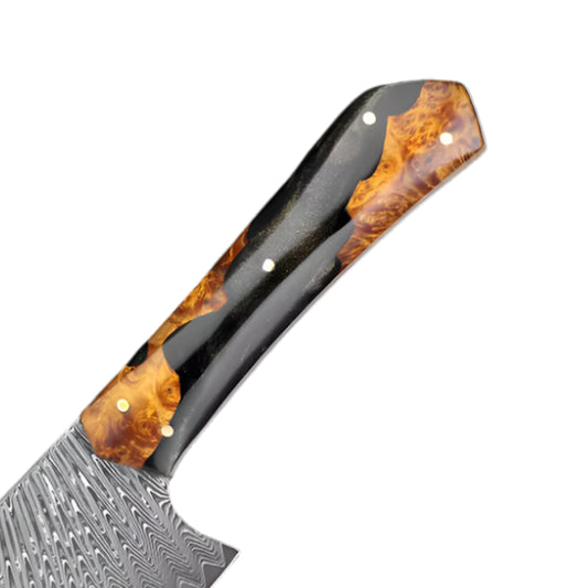 8 Inch Damascus Chef's Knife 67 Layer Steel Blade with Ergonomic Handle