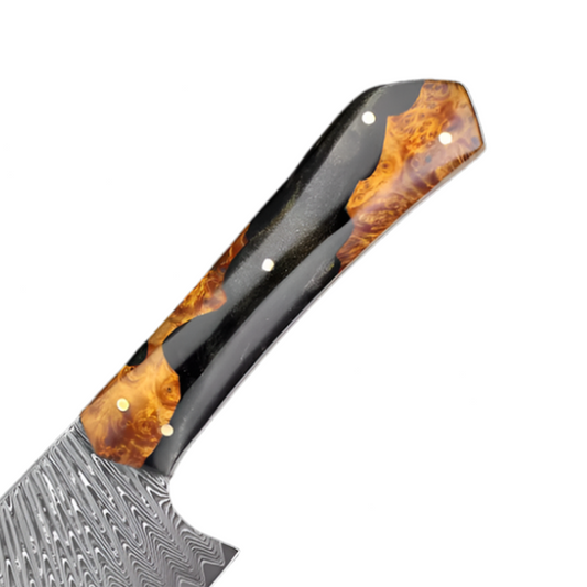 8 Inch Damascus Chef's Knife 67 Layer Steel Blade with Ergonomic Handle