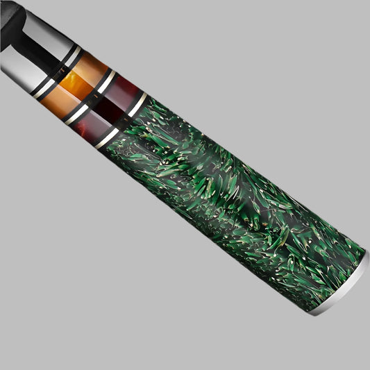 6 Inch Damascus Steel Boning Knife With Resin Cereal Handle
