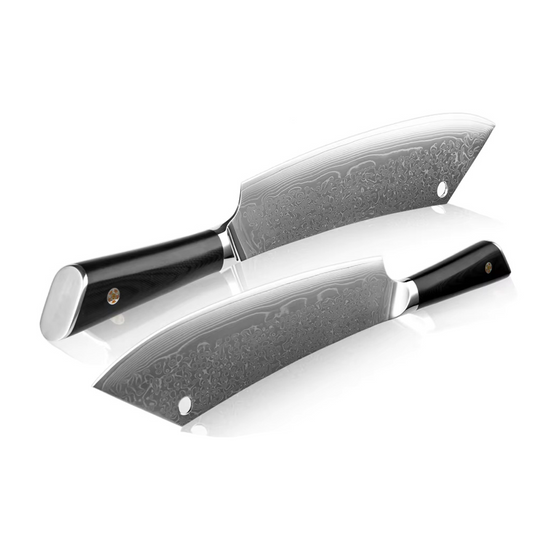 9.5 Inch Kiritsuke VG10 Damascus Steel Knife G10 Handle