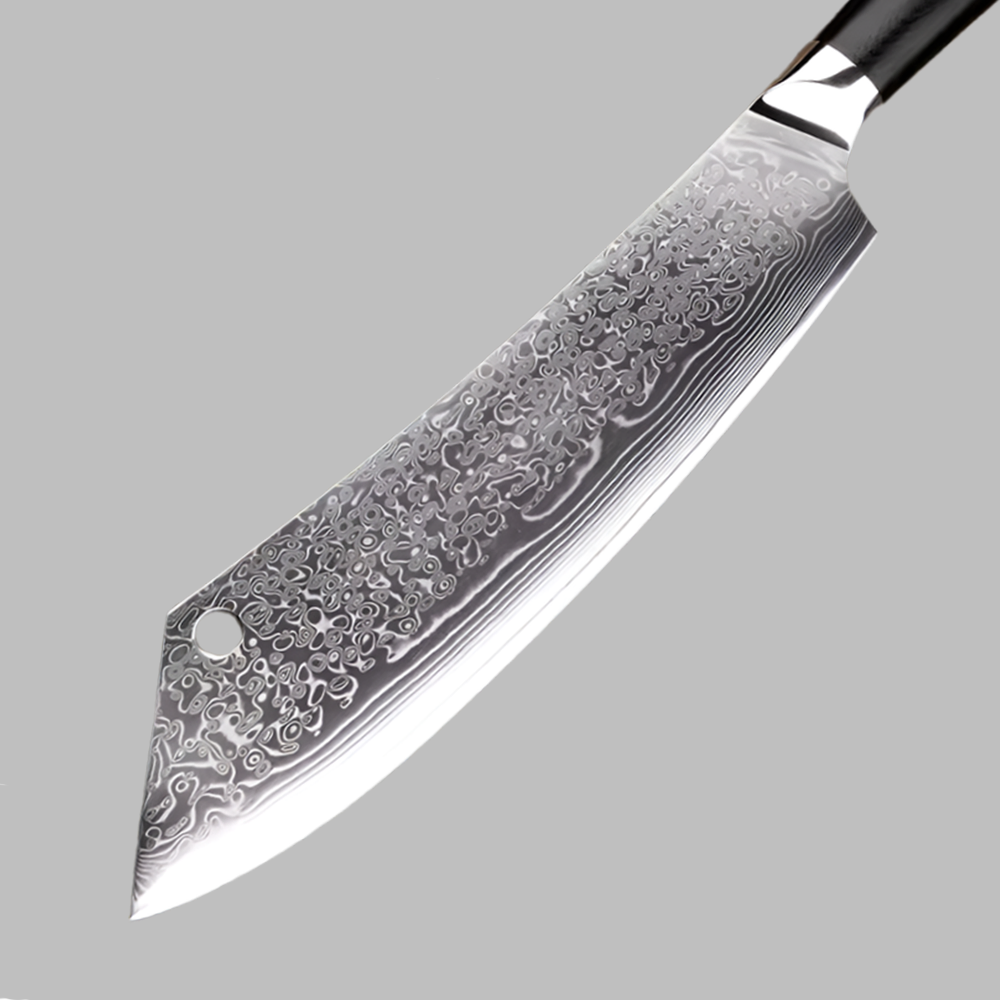 9.5 Inch Kiritsuke VG10 Damascus Steel Knife G10 Handle