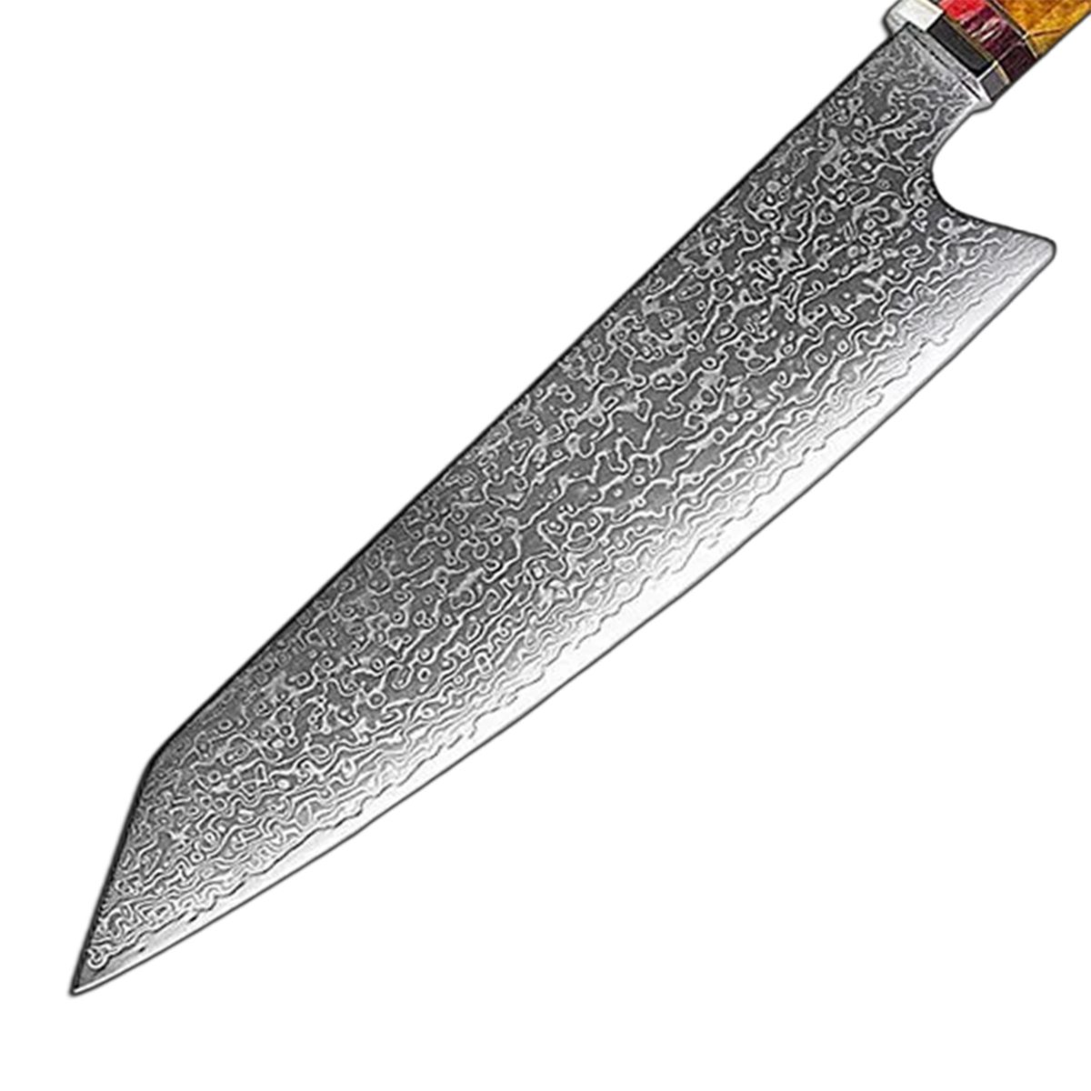 8 Inch Damascus Kiritsuke High Carbon Steel Knife Professional Kitchen Tool
