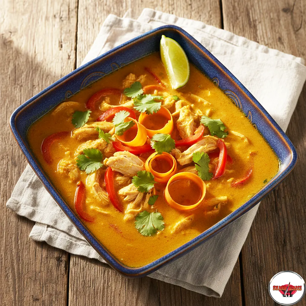 Coconut Curry Chicken Soup