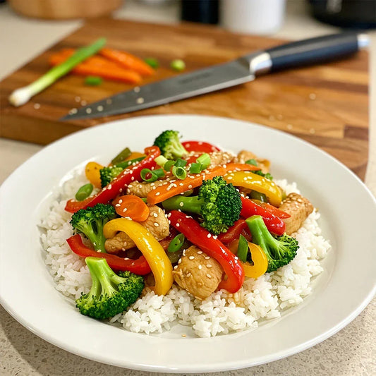 Quick and Flavorful Chicken Stir Fry Recipe | Sharp Blades