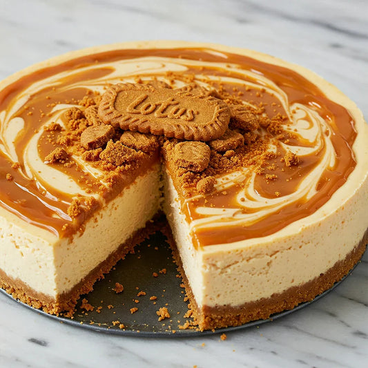 Lotus Biscoff Cheesecake (No-Bake)