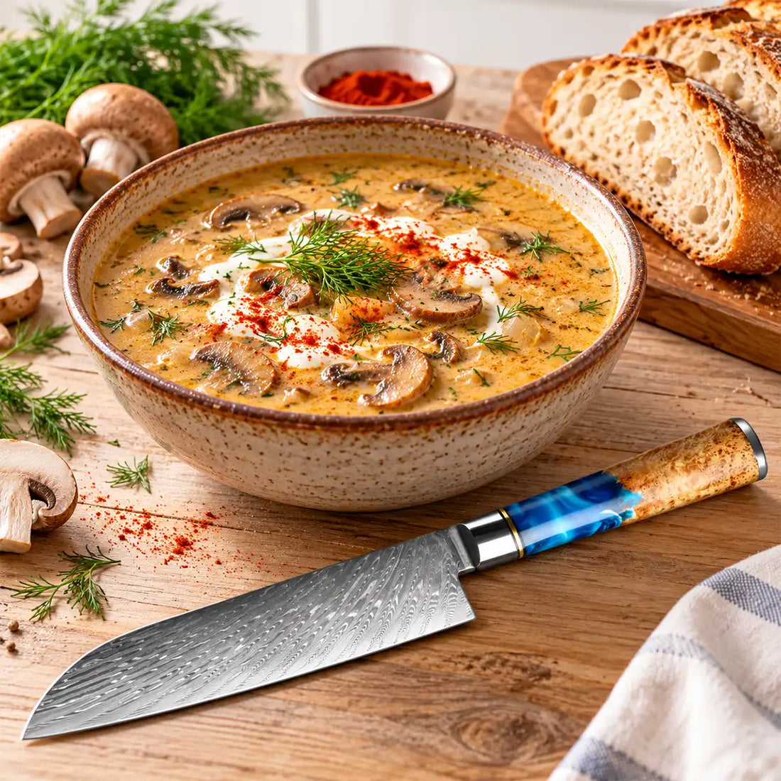 Hungarian Mushroom Soup – Creamy, Paprika-Spiced Comfort Food