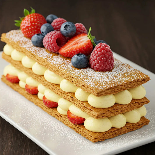 Classic Mille-Feuille Recipe: A Crispy, Creamy French Delight