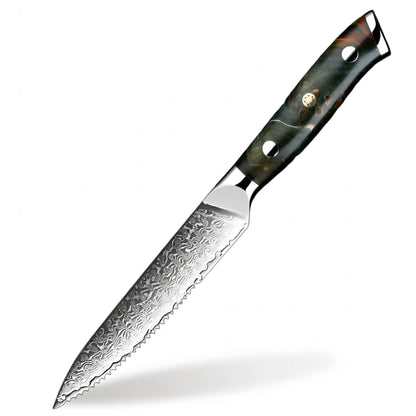 Luxury 5 inch Steak Damascus Steel Knife – Chef Grade