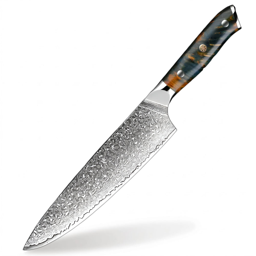 Luxury 8 inch Chef Damascus Steel Knife – Chef Grade