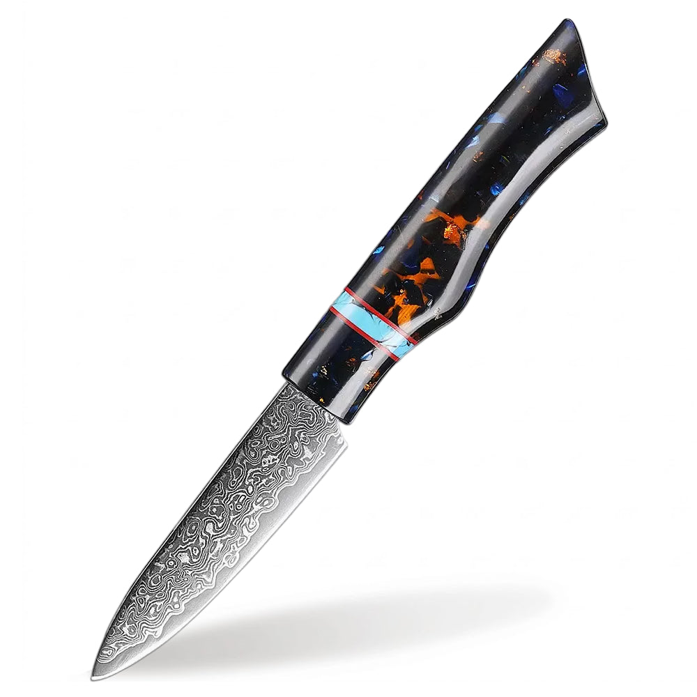 3.5 Inch Paring Knife With Turquoise Embellishment