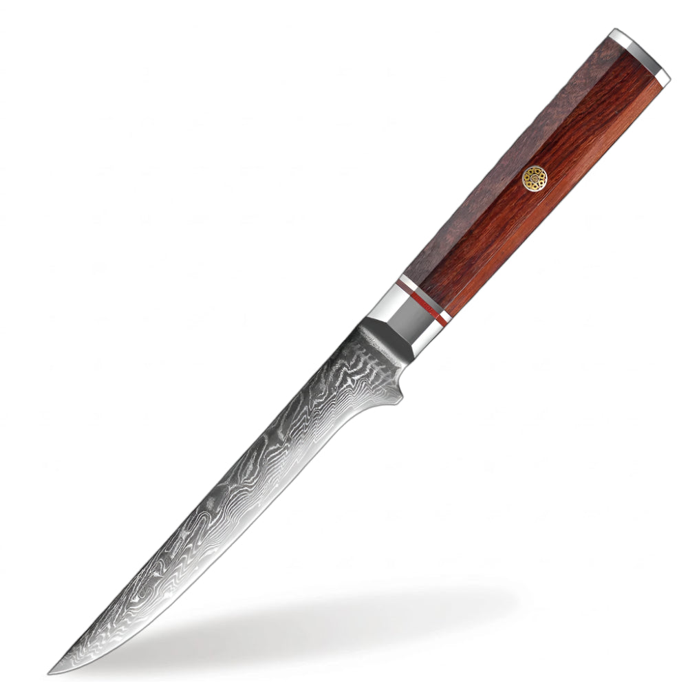 6 Inch Boning Knife with Rosewood Handle