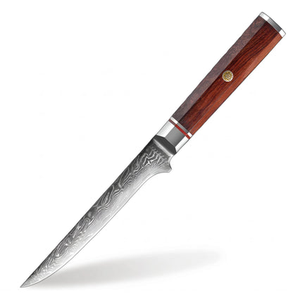 6 Inch Boning Knife with Rosewood Handle