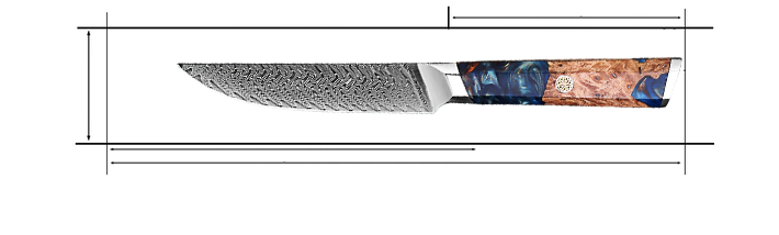 Size 5 inch Utility knife