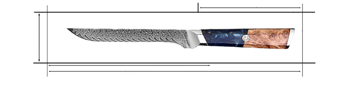 Size 6 inch Boning Knife