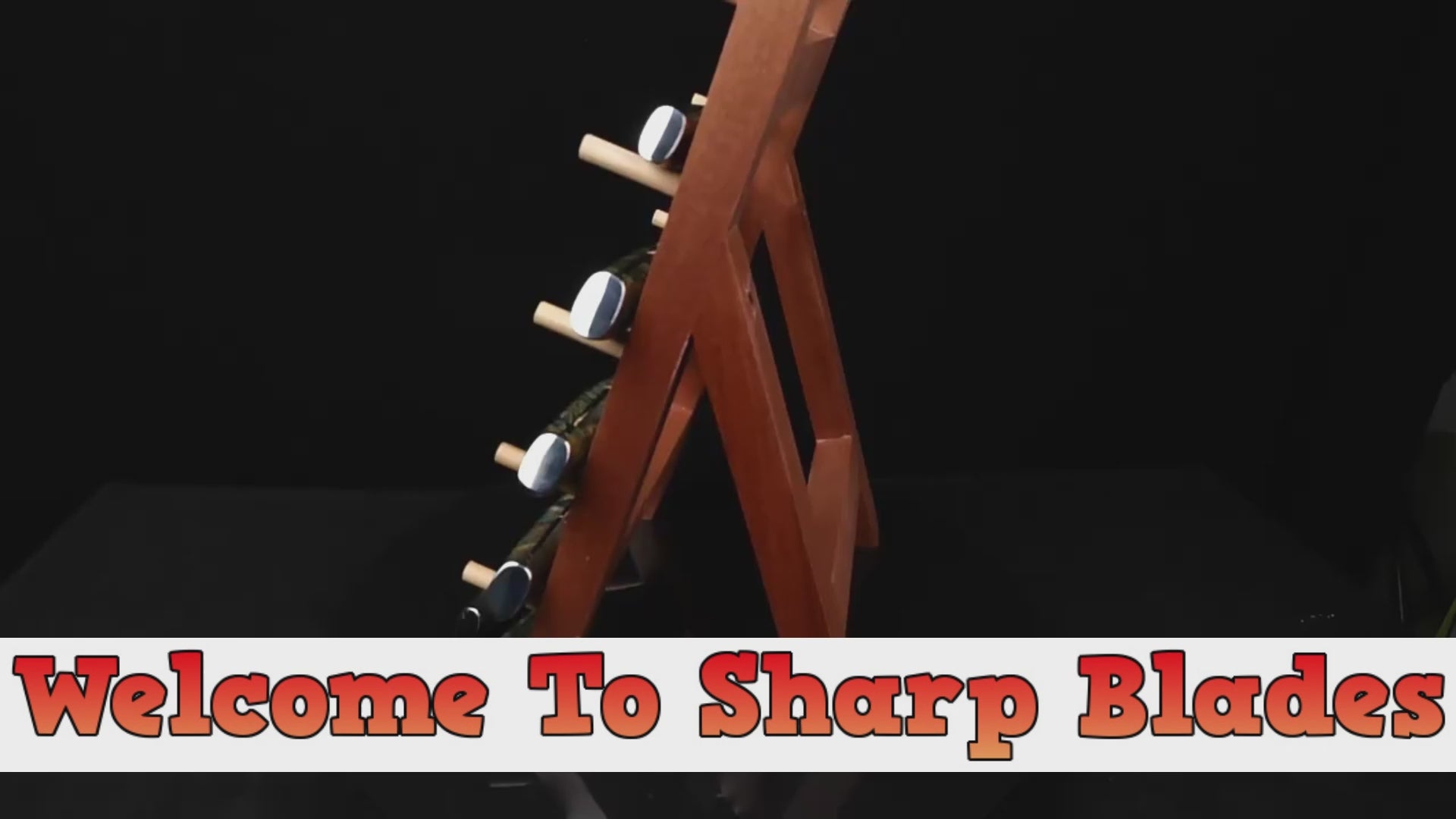 Load video: Damascus Steel Knife Set 7 PCS Pro Chef Recommended